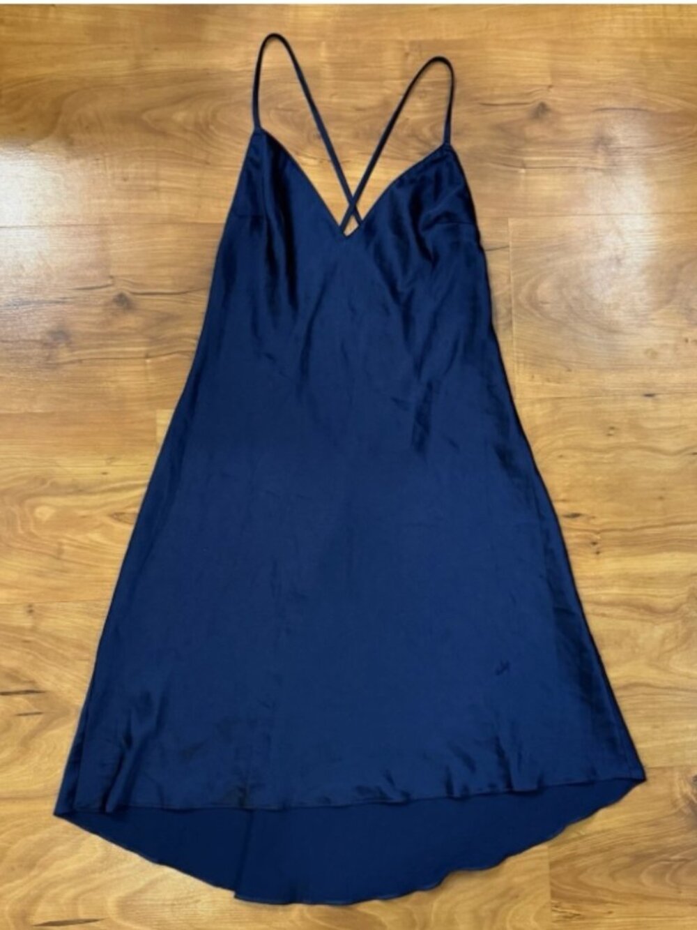 VTG Victoria’s Secret Baby Doll Intimates Women’s Blue Night Slip Dress Sz S